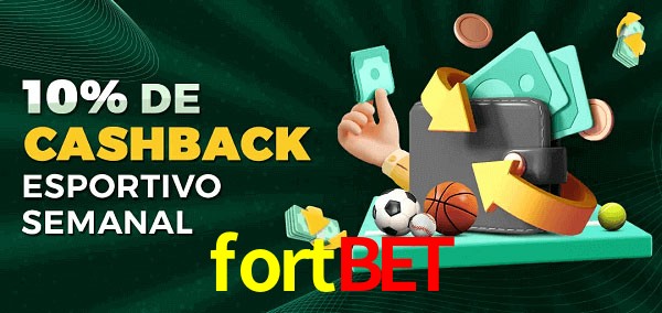 10% de bônus de cashback na fortbet